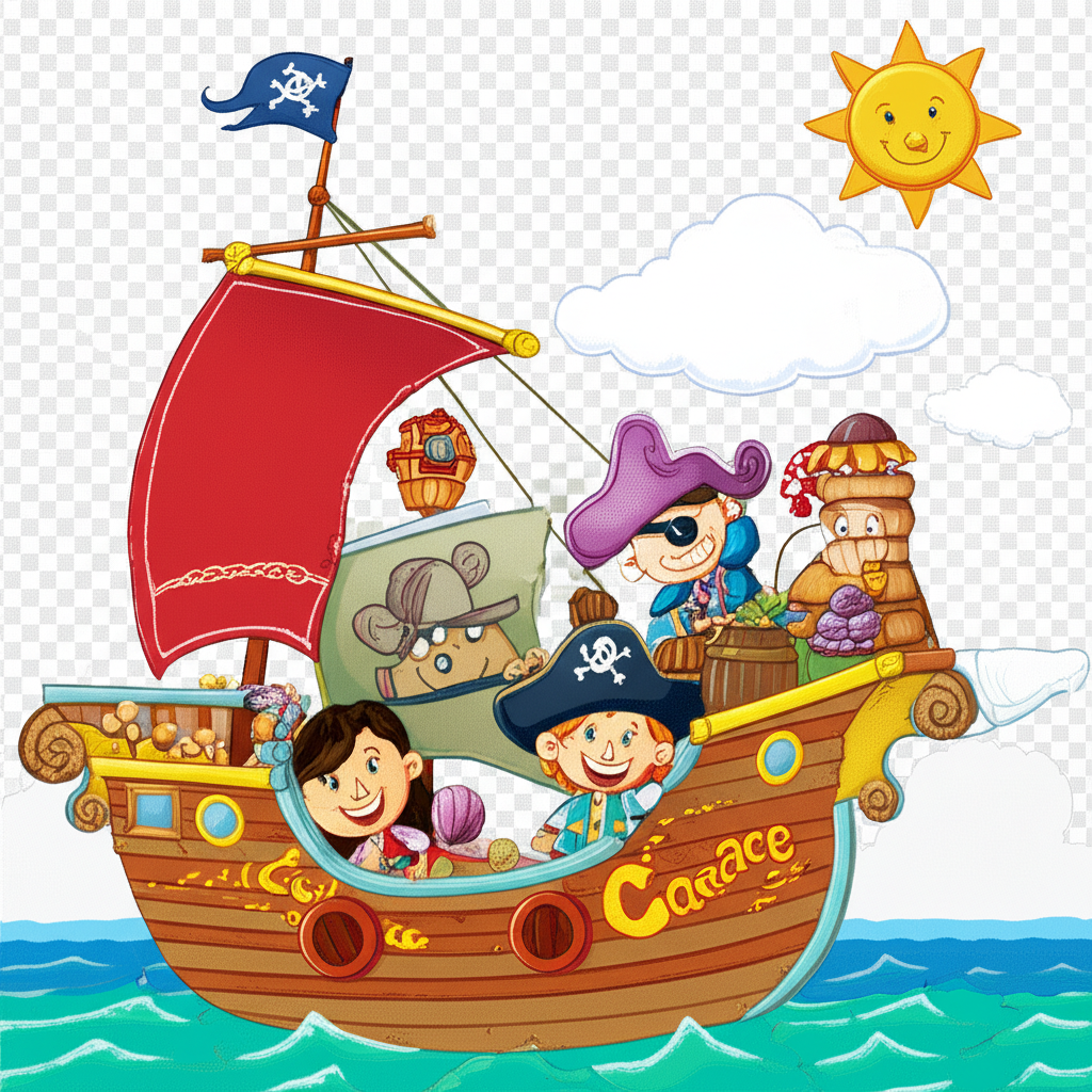 ¡El Pulpo Gigante y los Piratas Tímidos!
