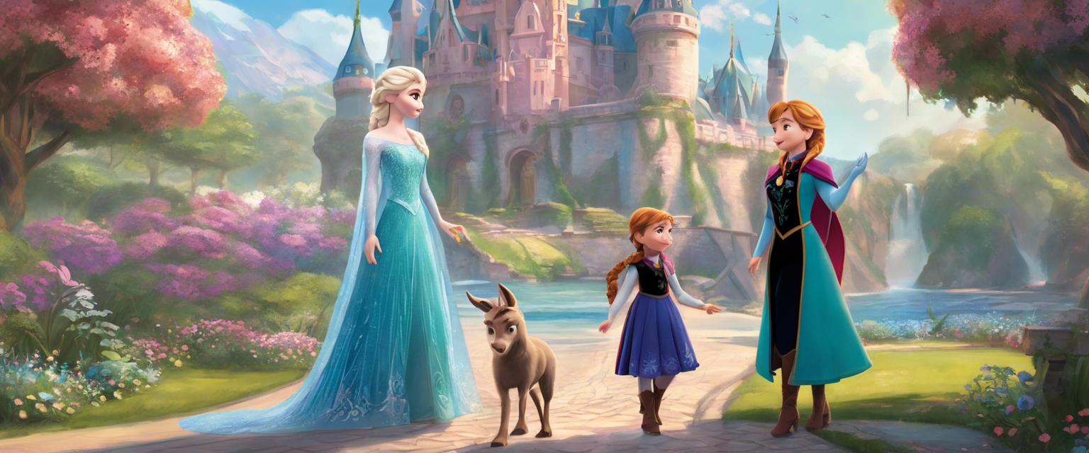 La travesía mágica de Elsa y Anna