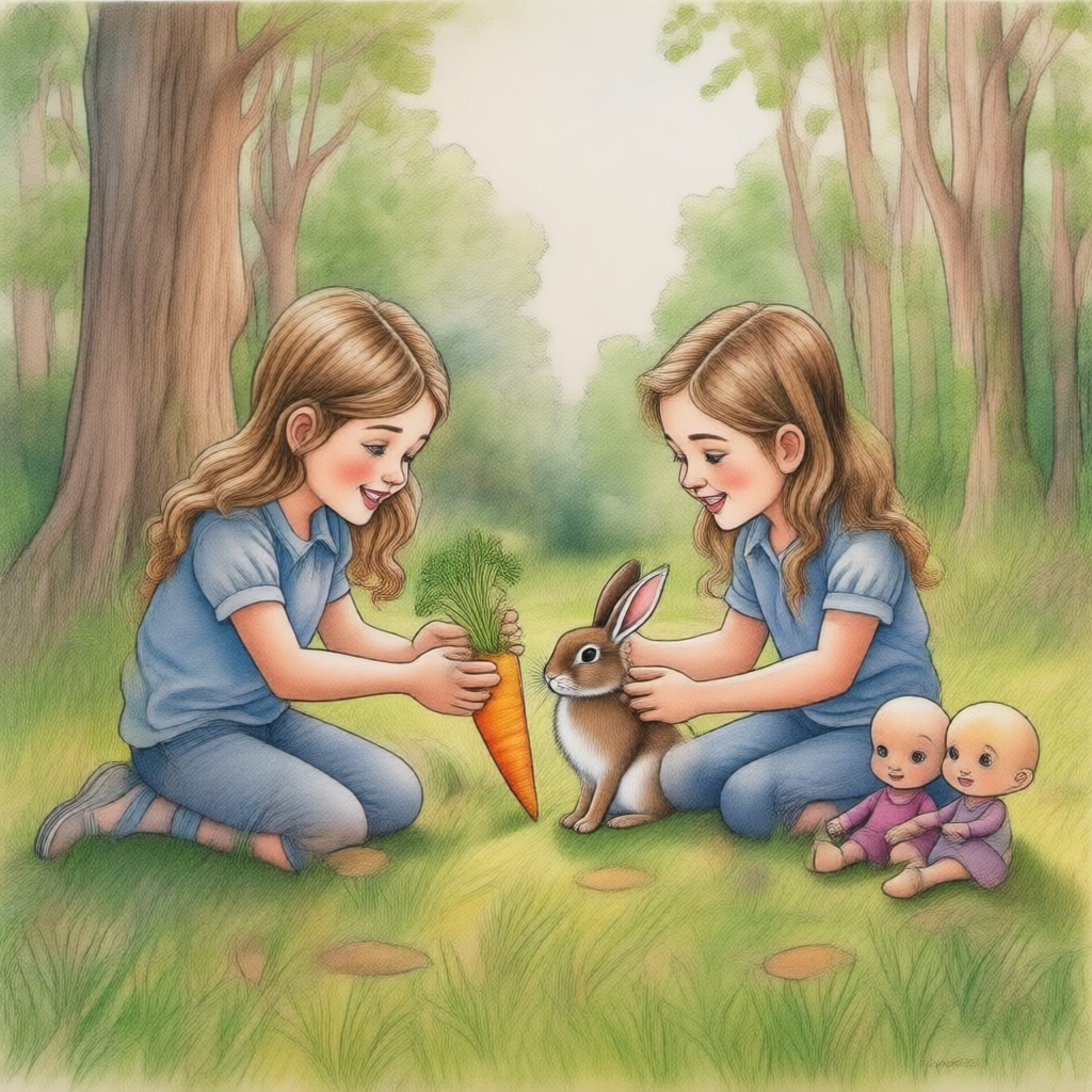 Las Gemelas y el Bosque Mágico - ilustração 1