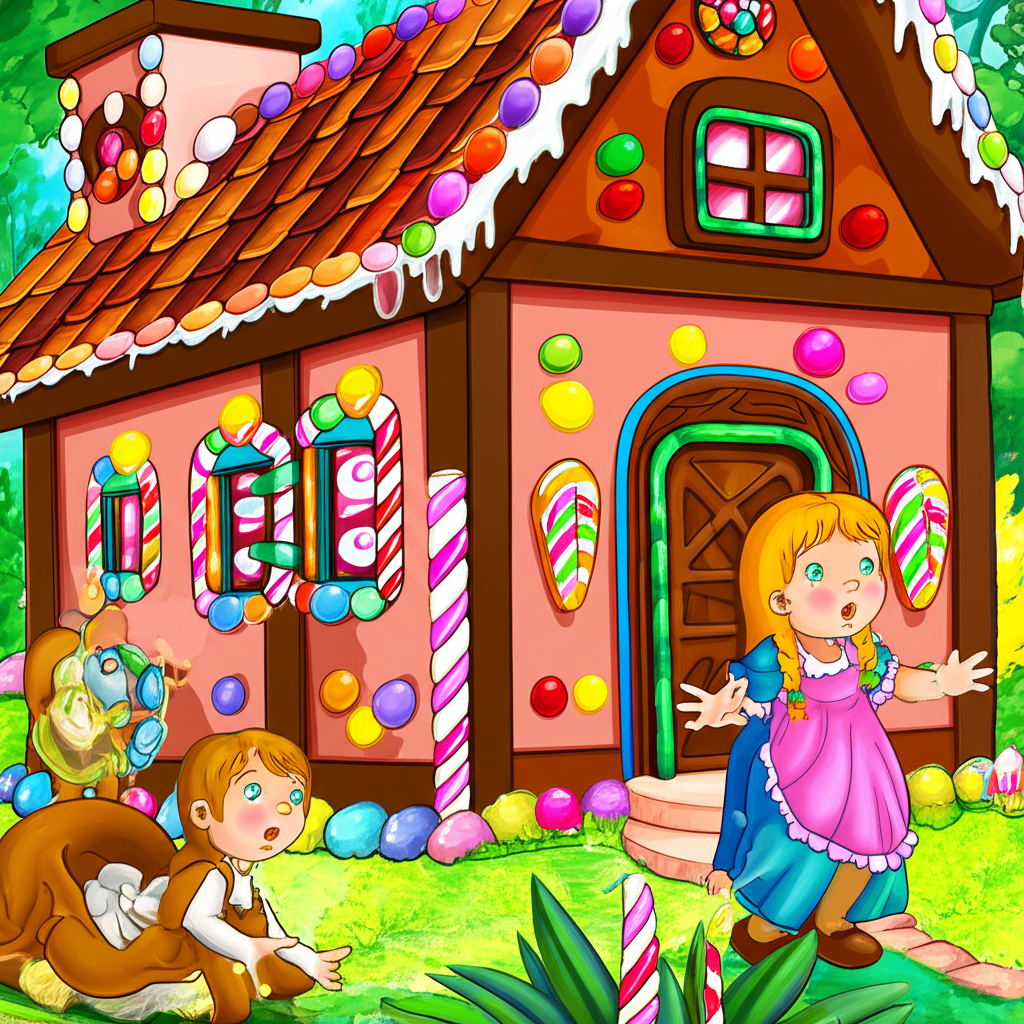 "Hansel y Gretel: ¡El Dulce Engaño de la Bruja!"