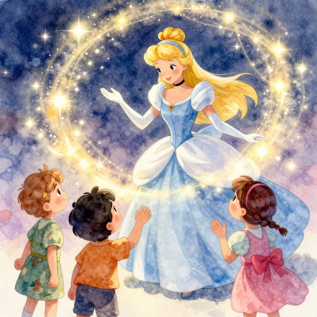 Cinderela e a Magia do Coração - ilustração 1