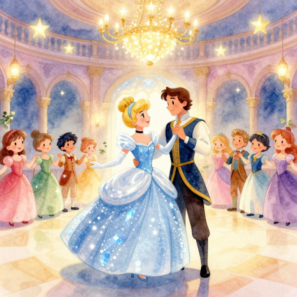 Cinderela e a Magia do Coração - ilustração 2