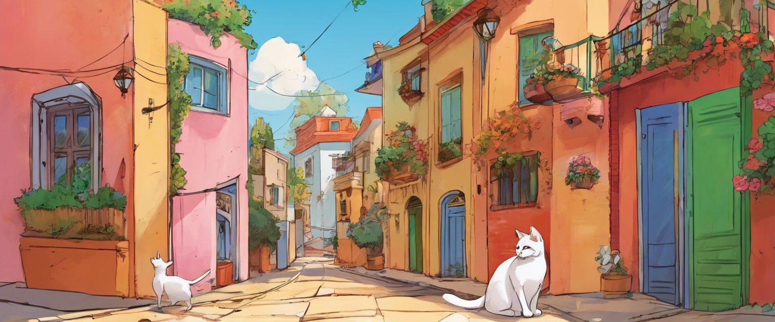 El gato, la casa, el barrilete y la mariposa