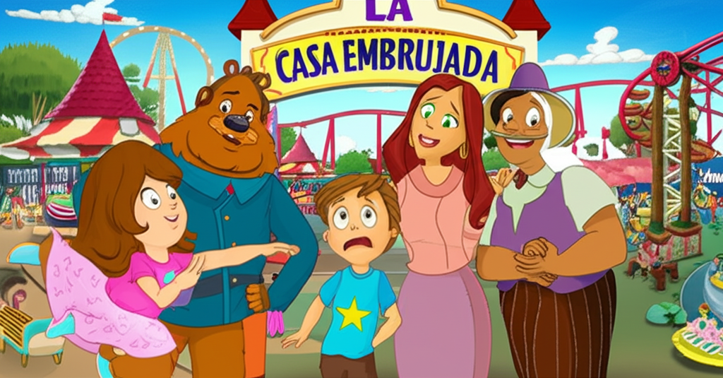 "¡Uy! Nos Perdimos en la Casa Embrujada!"