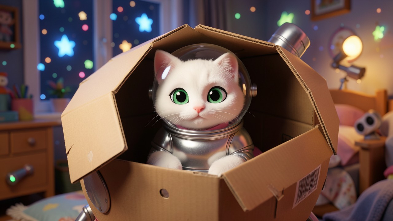 Luna: La Gatita de las Estrellas