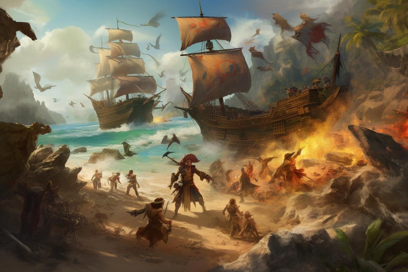 Piratas Sirena y el Tesoro del Dragón Negro