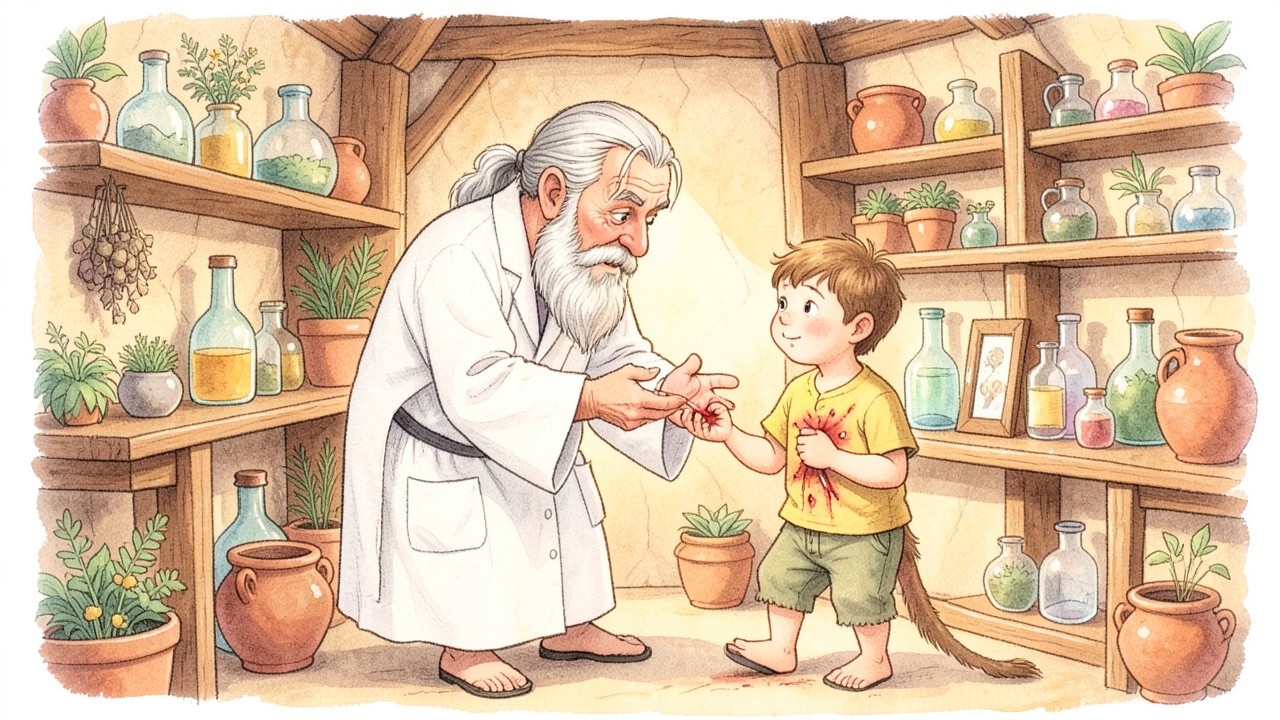 El Doctor Viajero del Tiempo y el Elixir Curativo