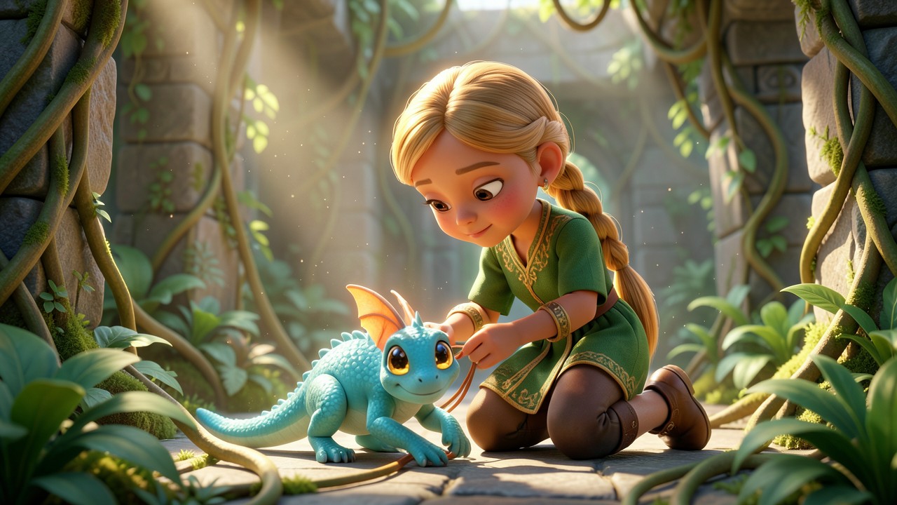 La Princesa Elara y el Guardián de la Selva Esmeralda