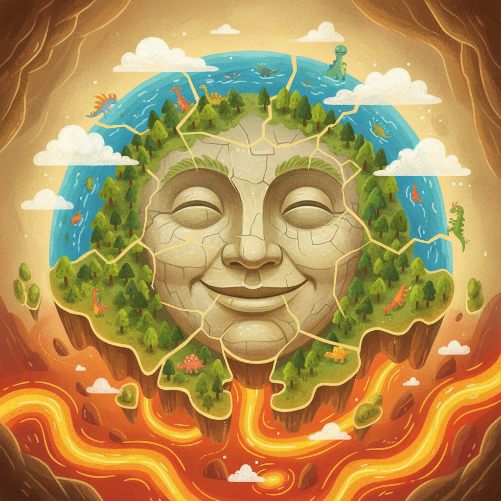 El Baile de los Gigantes Dormidos: La Gran Aventura de Tecto y Pangea