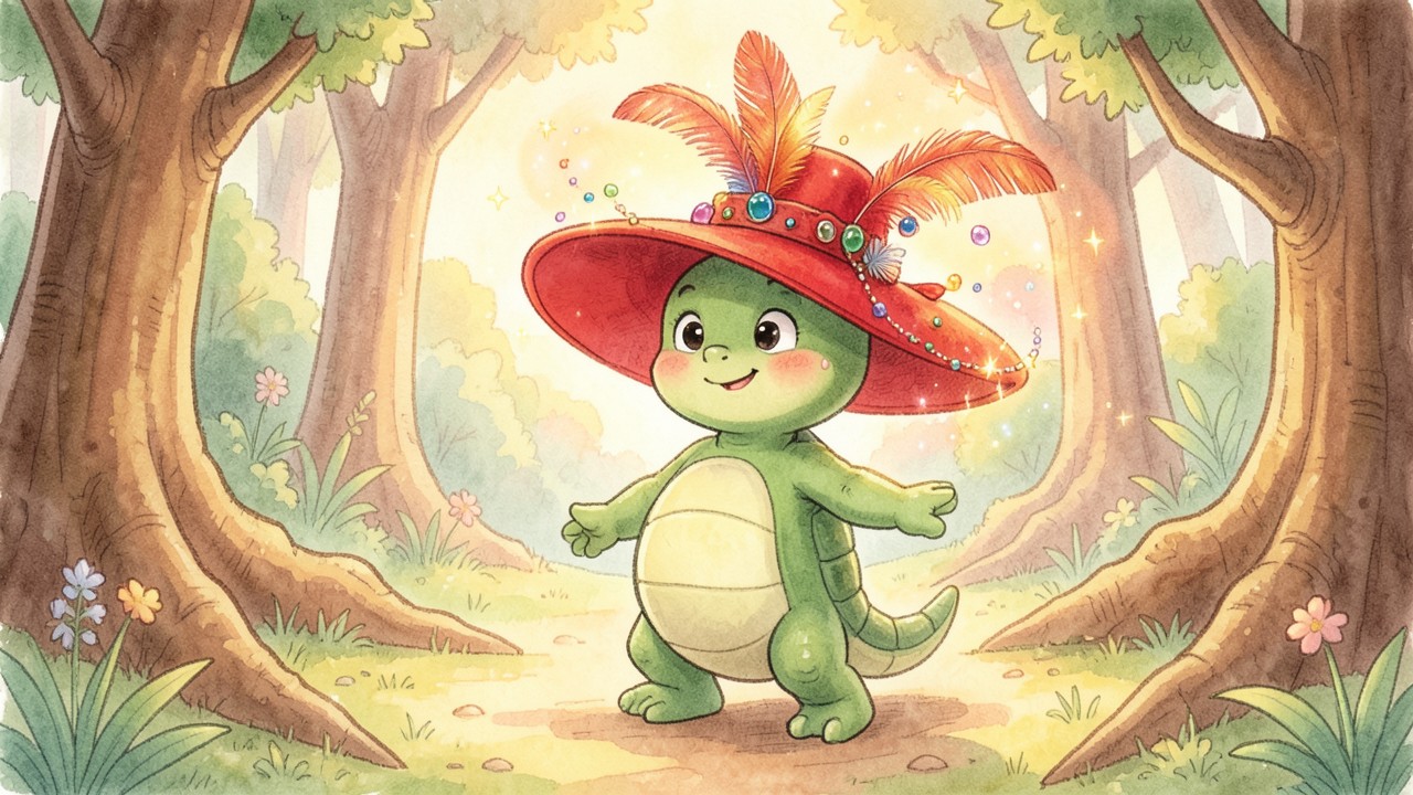 La Tortuga y el Sombrero Mágico