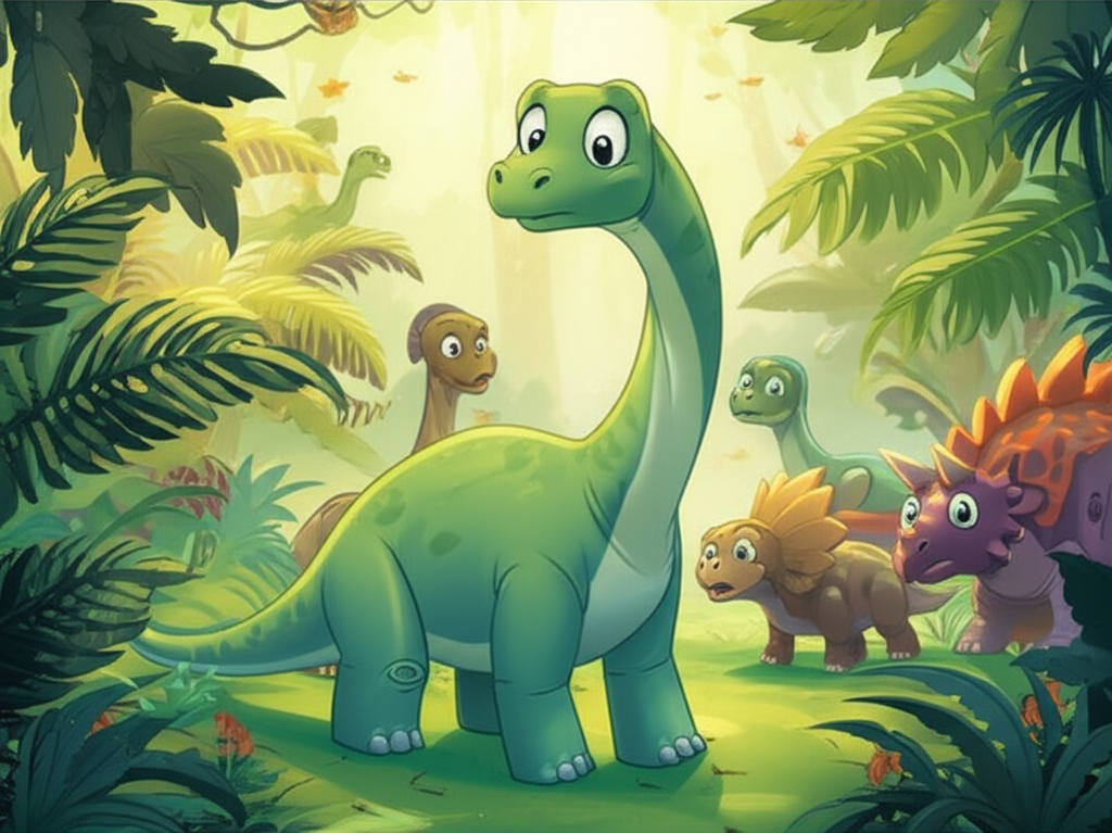 "Dino, el Dinosaurio Desamparado, y el Misterio de la Sonrisa Perdida"