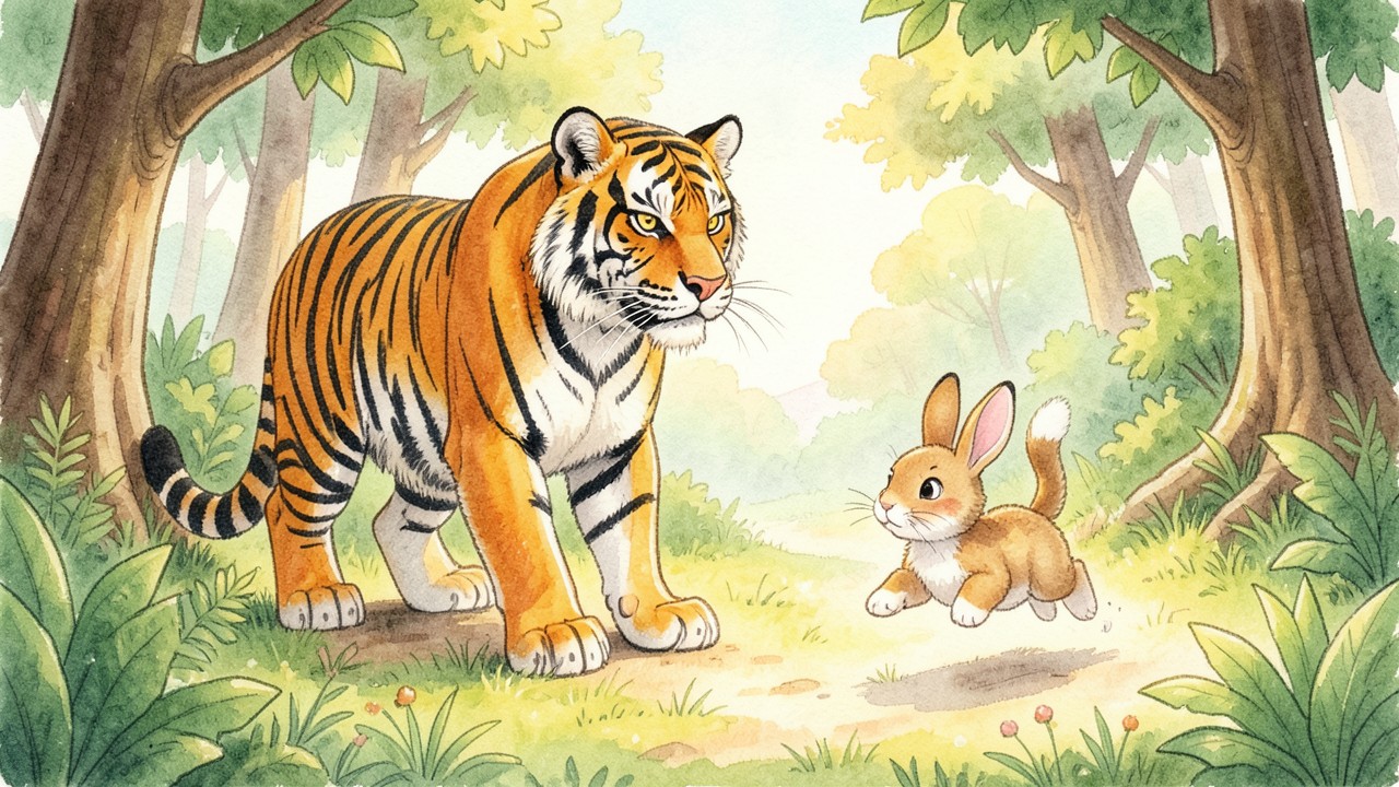El Tigre y el Conejo: Una Amistad Inesperada