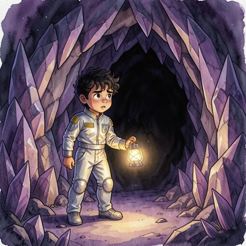 Mateo y el Rescate del Arcoíris Galáctico - ilustración 1