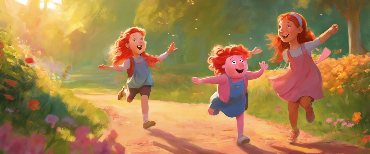 La gran chapada en el parque de Astrid y Peppa Pig