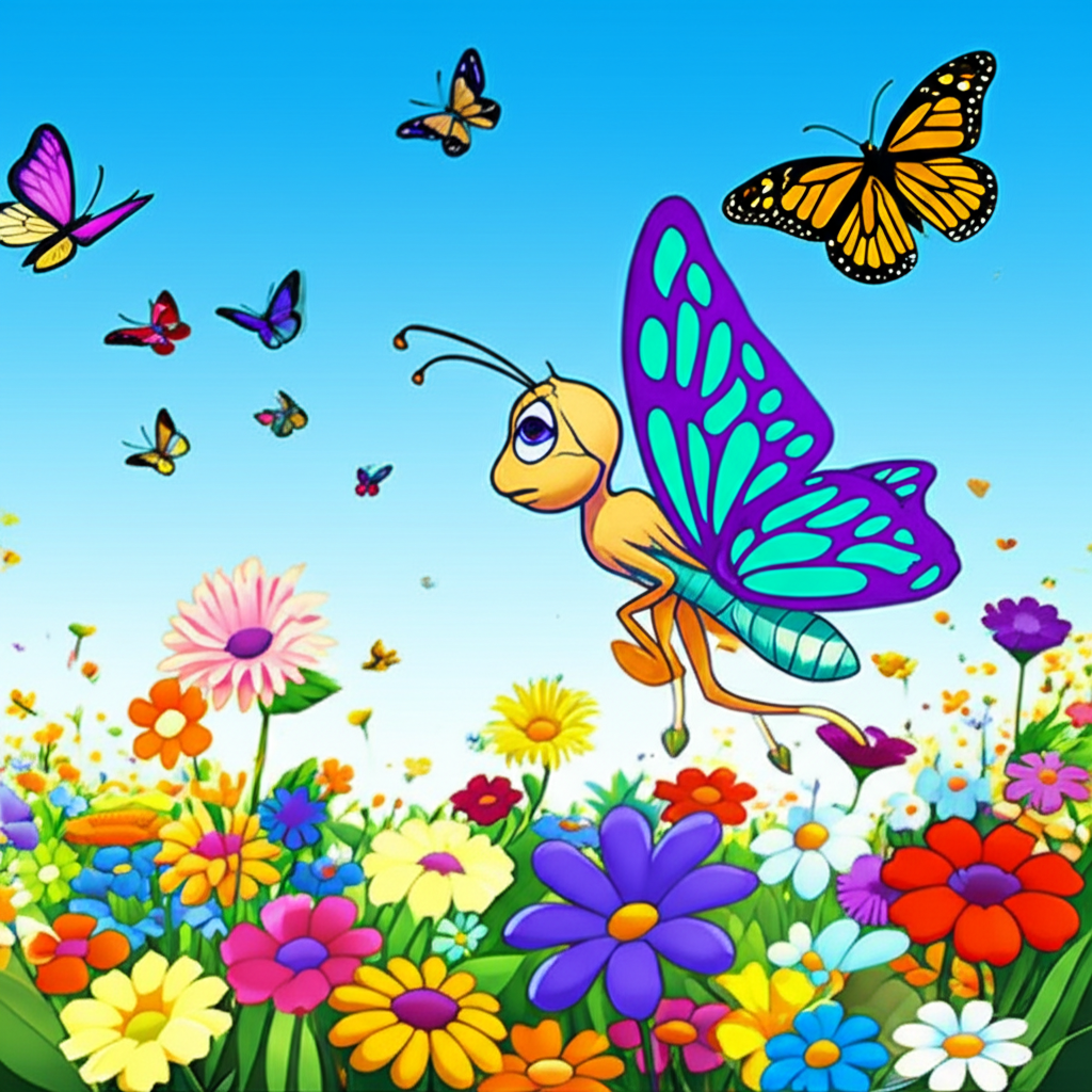 Dalila, la Mariposa que No Sabía Volar
