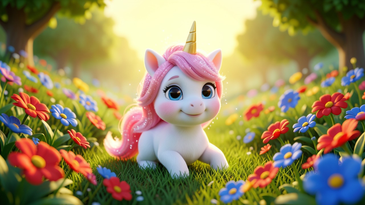 El Pequeño Unicornio Feliz