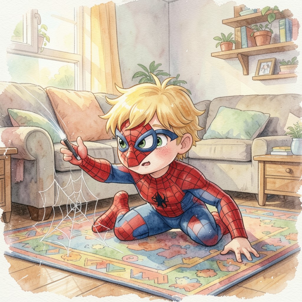 Vitto, el Pequeño Spider-Man - ilustración 1