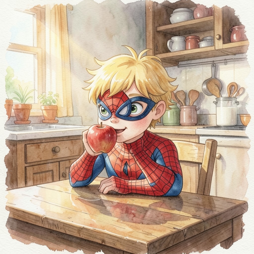Vitto, el Pequeño Spider-Man - ilustración 2