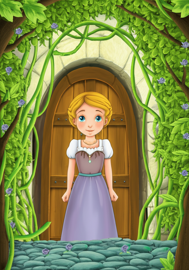 ¡La Princesa Lila y el Secreto del Jardín Brillante!
