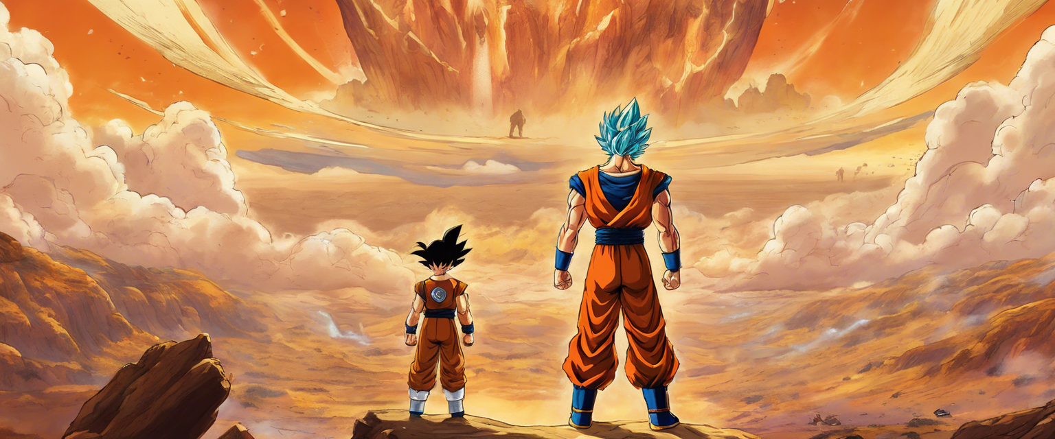 La batalla de Goku por la paz en Tierra