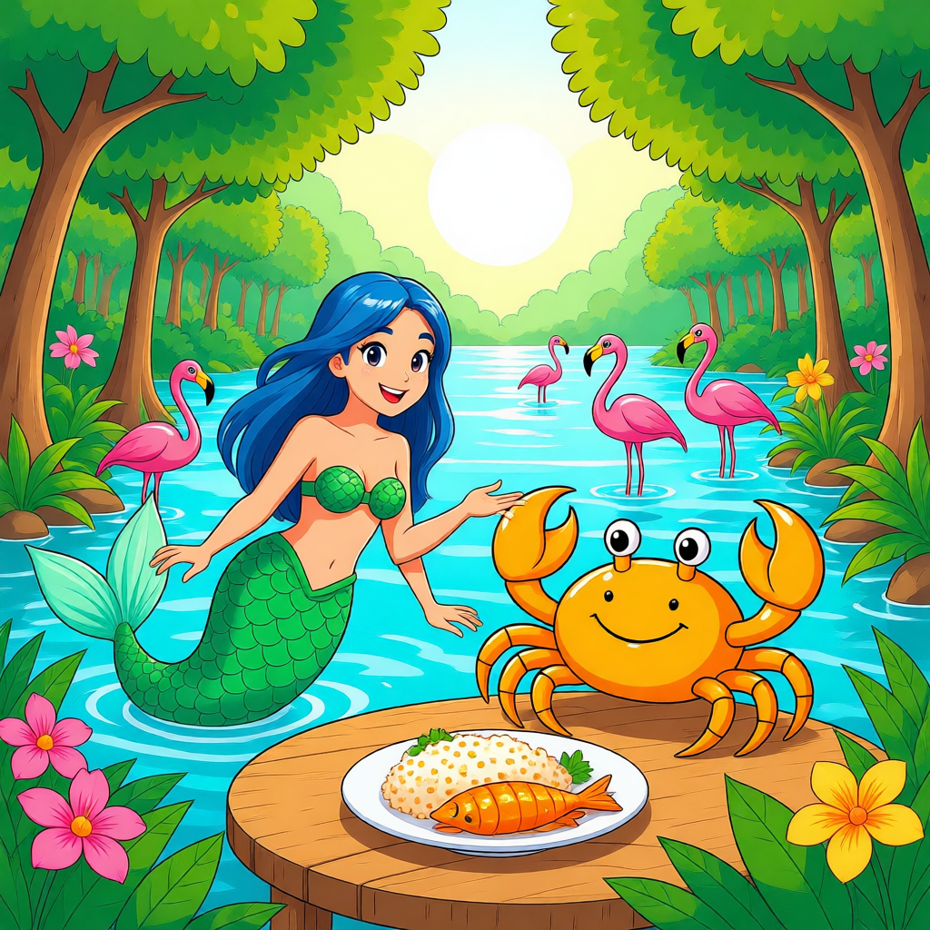 Nubia y el Secreto del Mar de Colores - ilustración 1