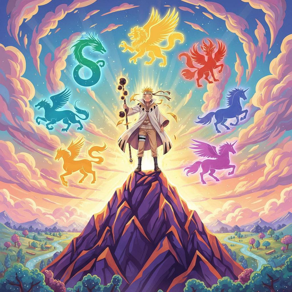 Naruto y el Desafío de las Diez Bestias Celestiales