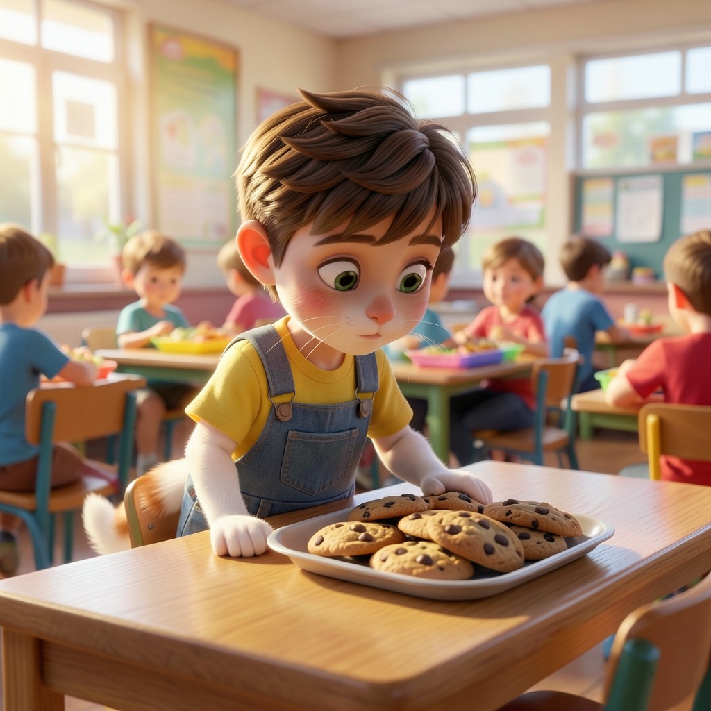 Mochi y el Gran Secreto Escolar - ilustración 1