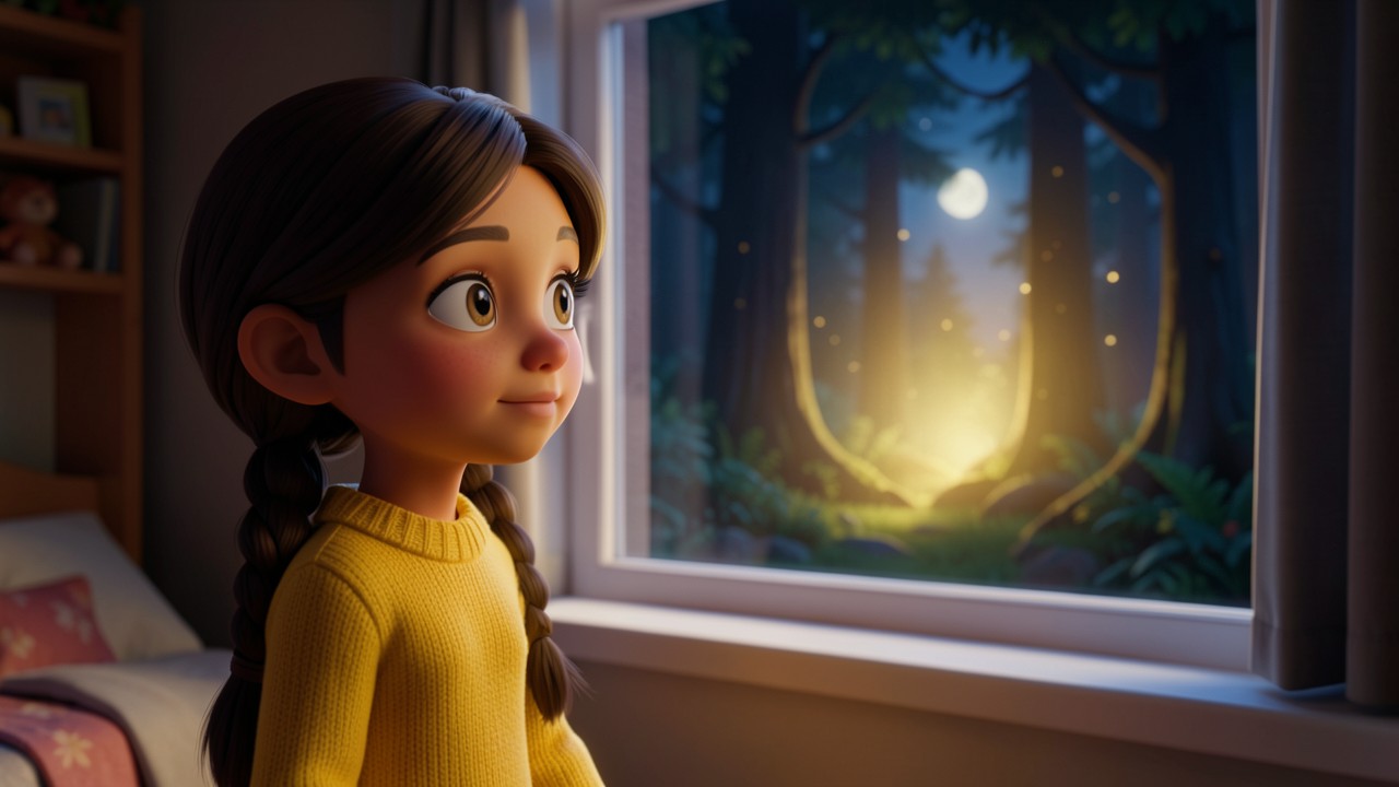 Sofía y el Árbol Brillante