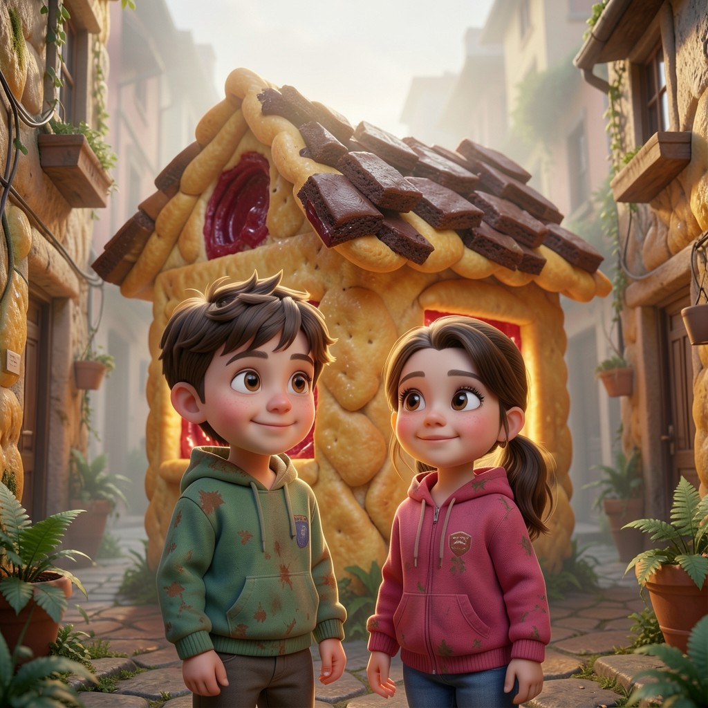 El Visaje de Hansel y Gretel: Azarados en el Centro - ilustración 1