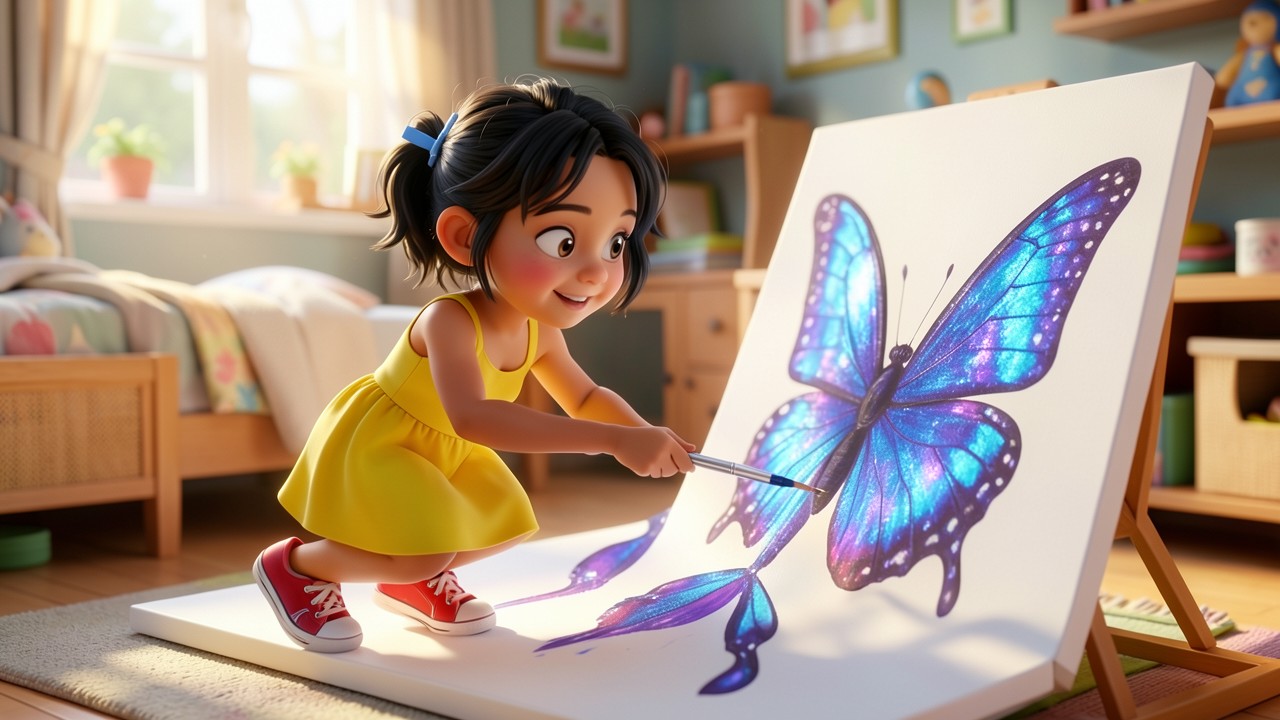 Lucía y el Vuelo del Gran Lienzo