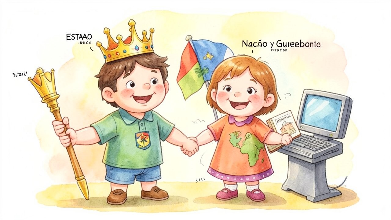 El Estado, la Nación y el Gobierno: Una Historia para Niños