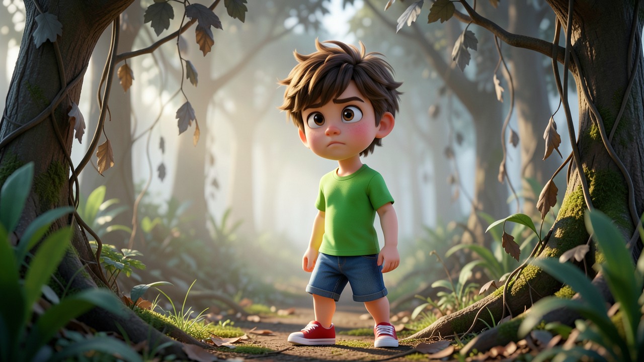 Lucas y el Corazón de la Montaña: Un Héroe en la Naturaleza