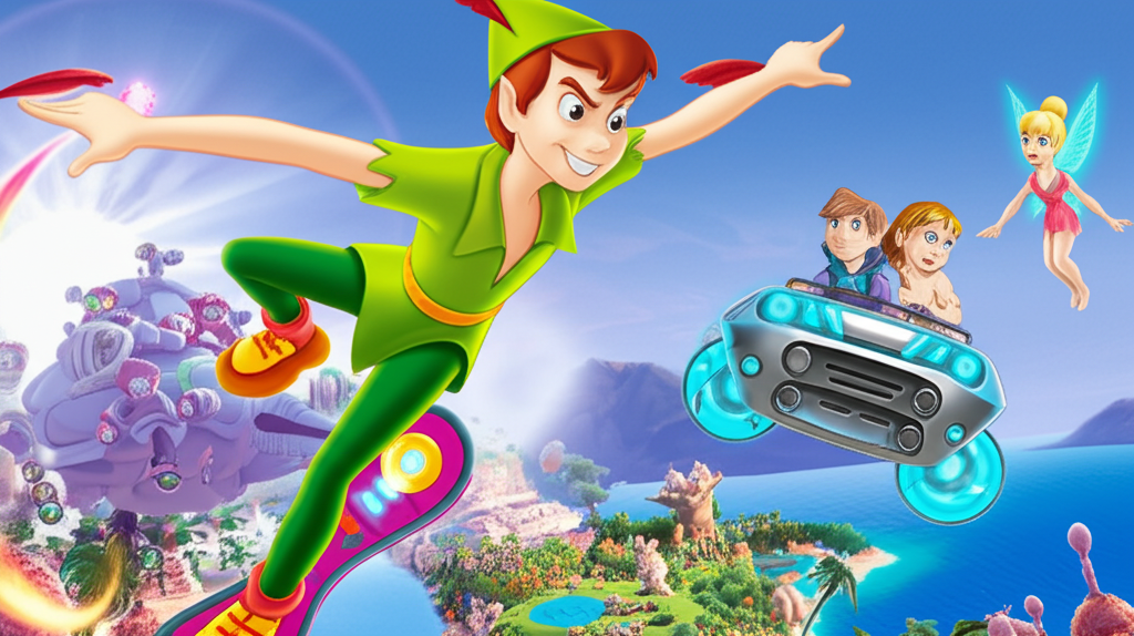 Peter Pan 2.0: La Aventura Digital en Nunca Jamás