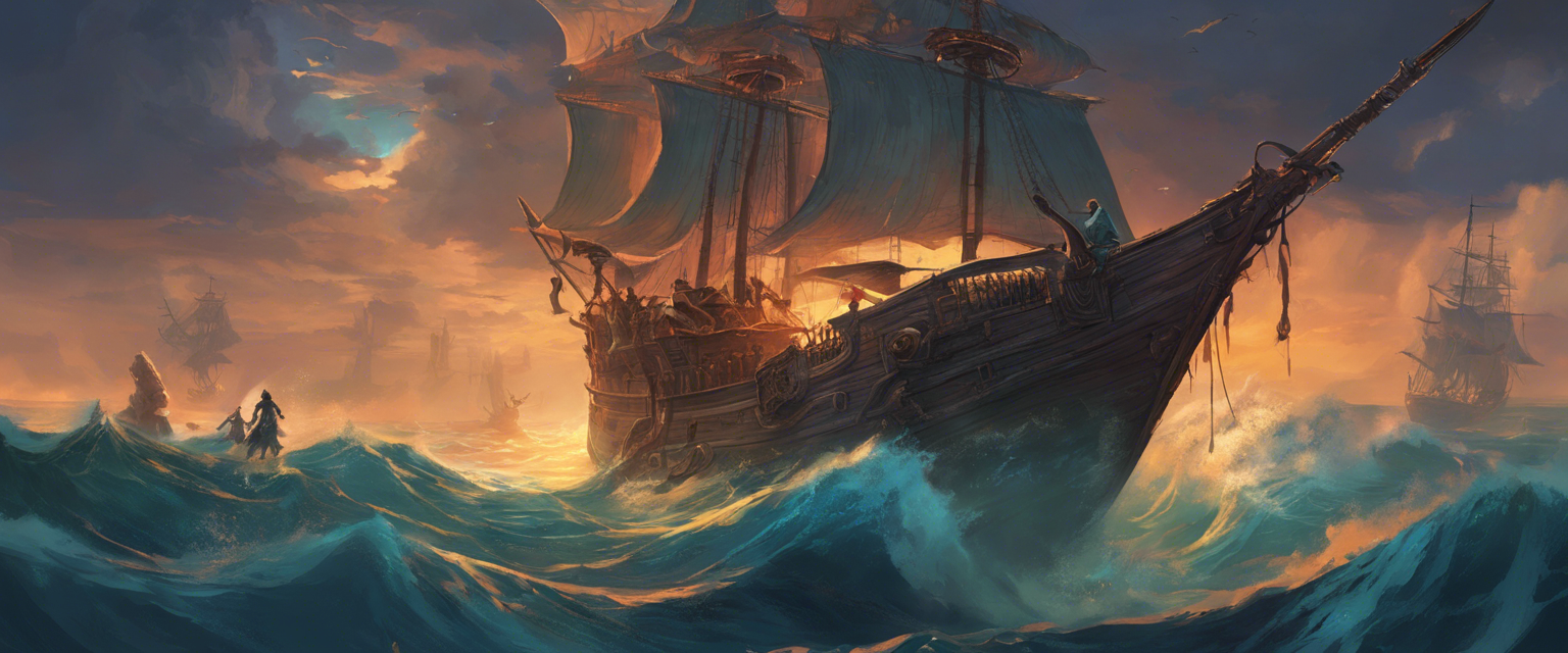 Los piratas valientes y los hechiceros misteriosos