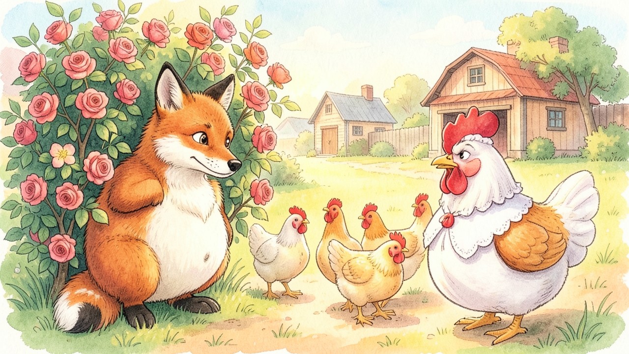 El Zorro Glotón y el Plan de las Gallinas