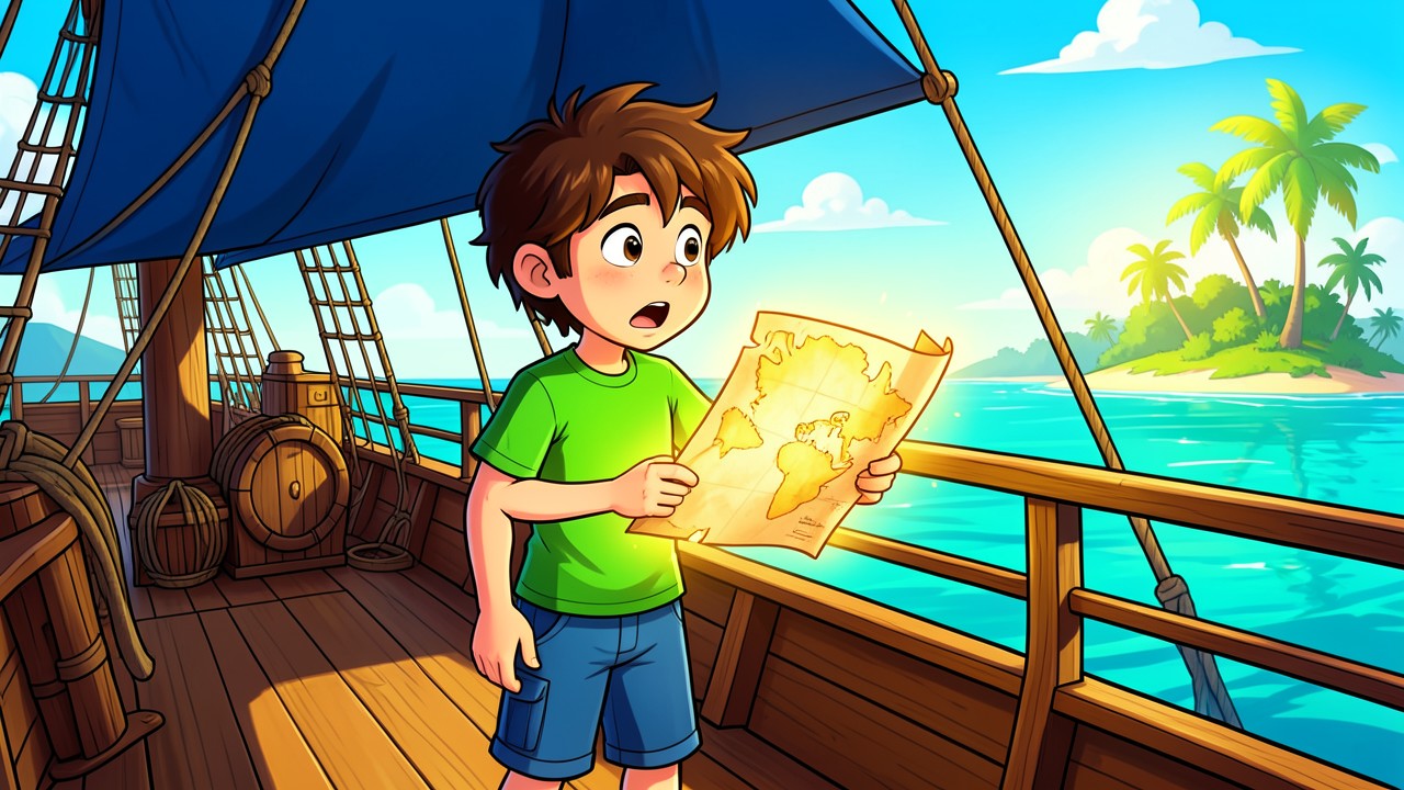 Mateo, Leo y el Tesoro de la Isla Esmeralda