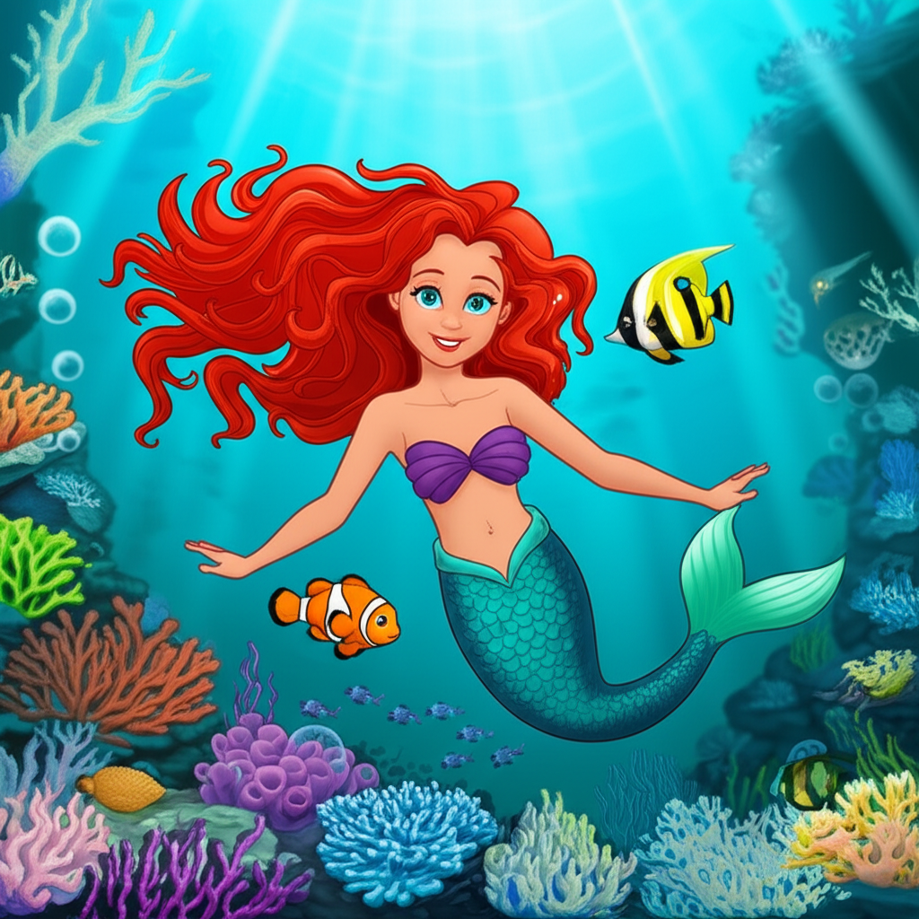 Sirena Serena y el Tesoro Brillante de las Tortugas