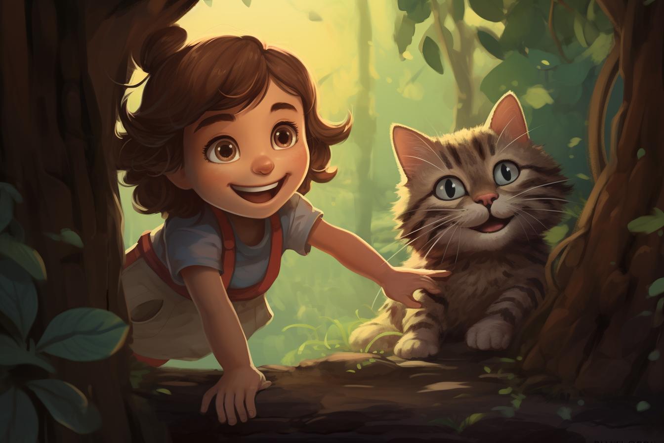 El juego mágico de Laura y Gatosonrisas