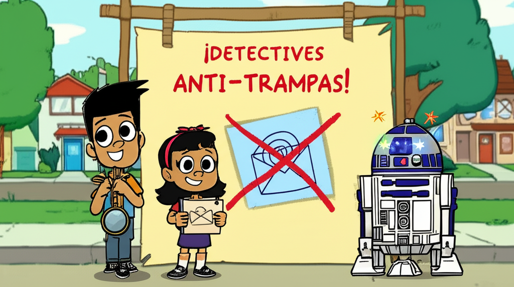 ¡La Aventura Anti-Trampas de Tito, Lila y el Robot R2!