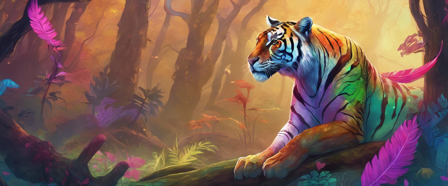 Las manchas de colores de Lila en la selva misteriosa