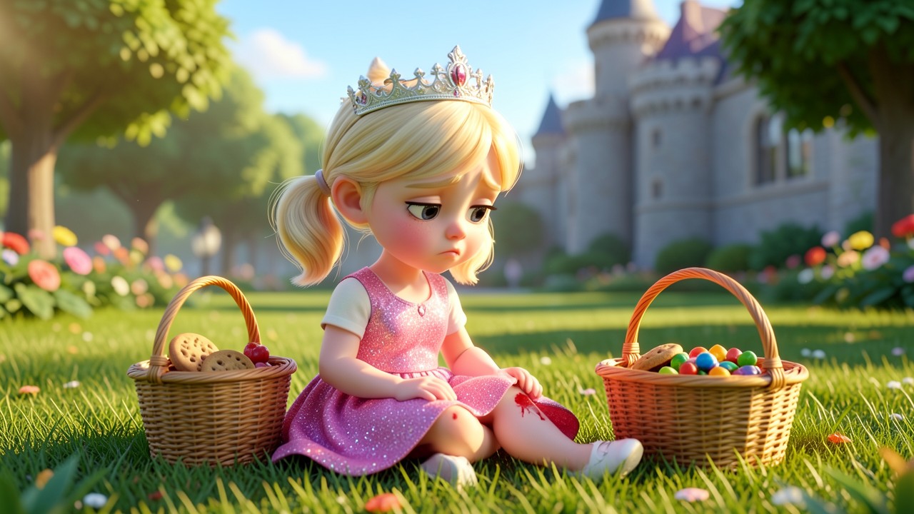 La Princesse Zoé et le Goûter Partagé