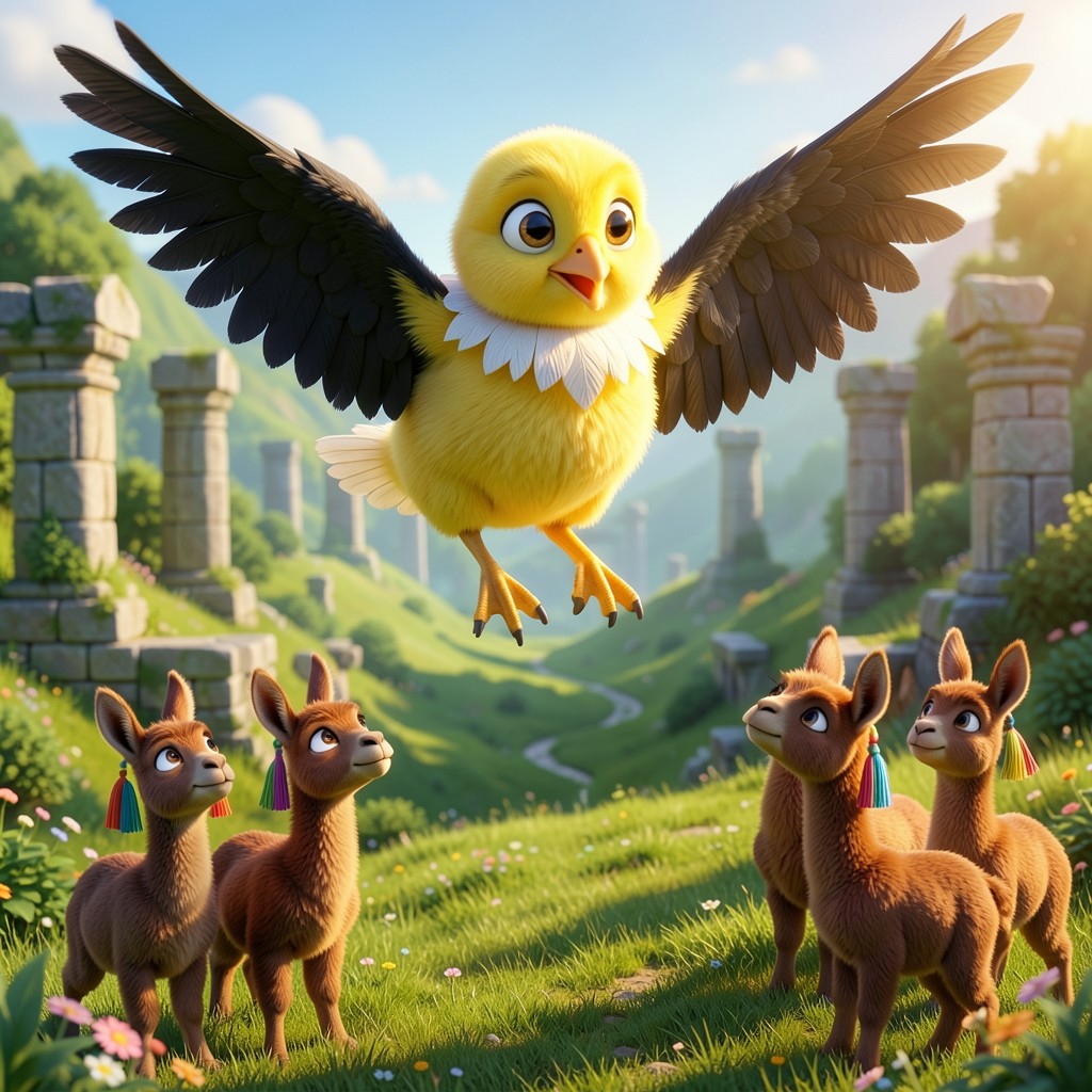Pipo el Pollicóndor y el Corazón de los Andes - ilustración 1