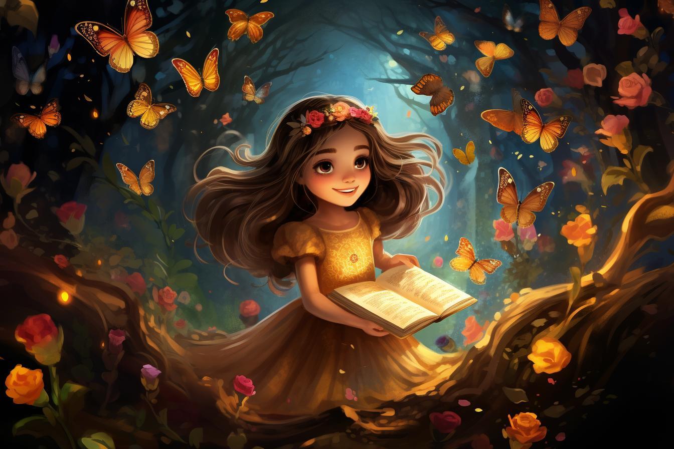 La mariposa mágica de Valentina