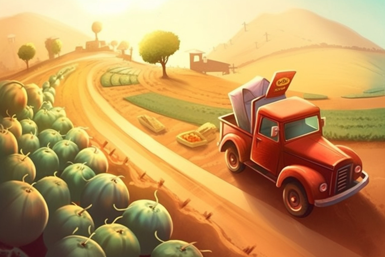 Pedro y Nico en busca del Tomate Gigante