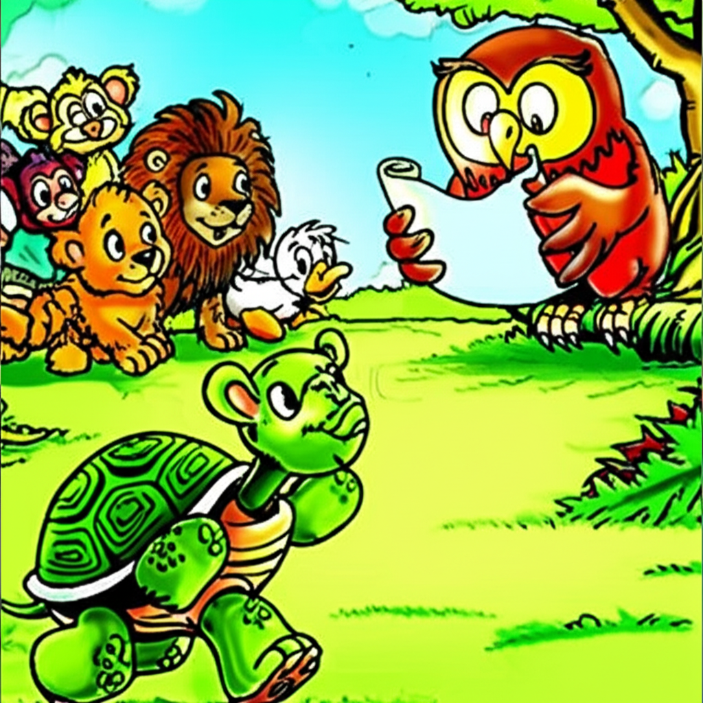 Tina la Tortuga y el Secreto de las Instrucciones Mágicas