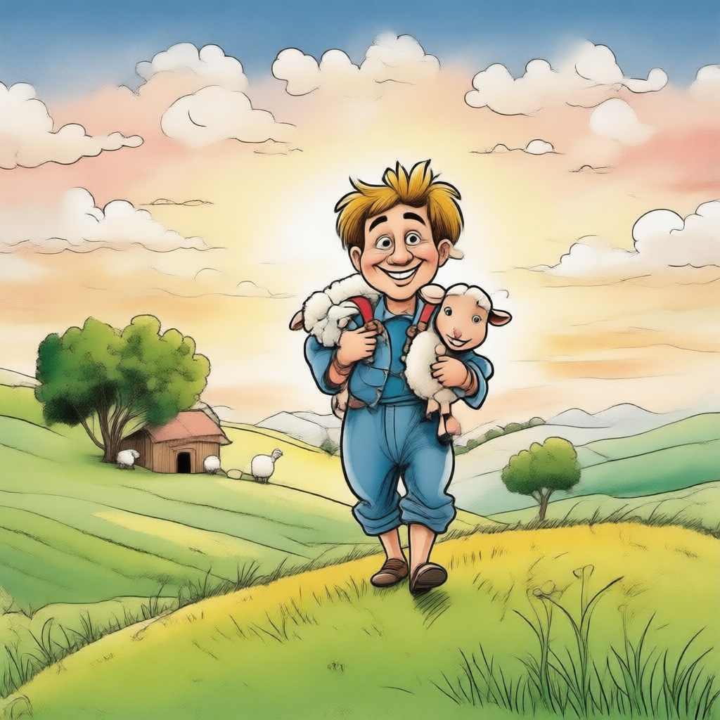 Pelusa y el Gran Pastor: Un Viaje de Regreso a Casa - ilustración 2