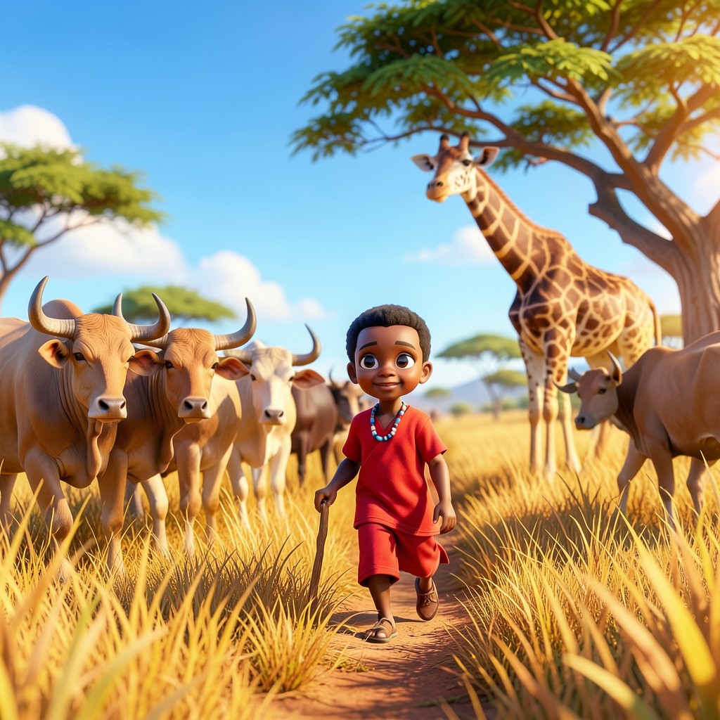 Lemayan and the Magic of the Savanna - illustration 1