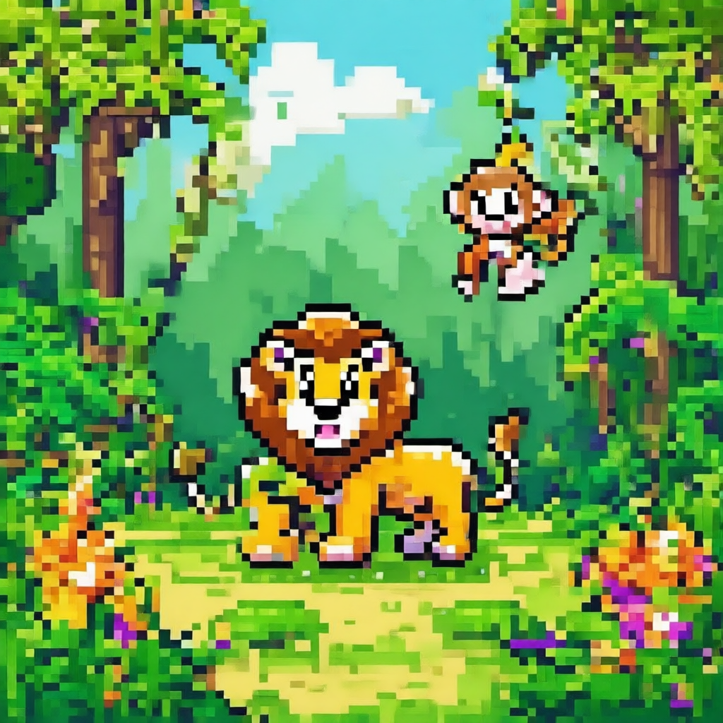 El Gran Viaje de Leo, el León Sonriente - ilustración 1