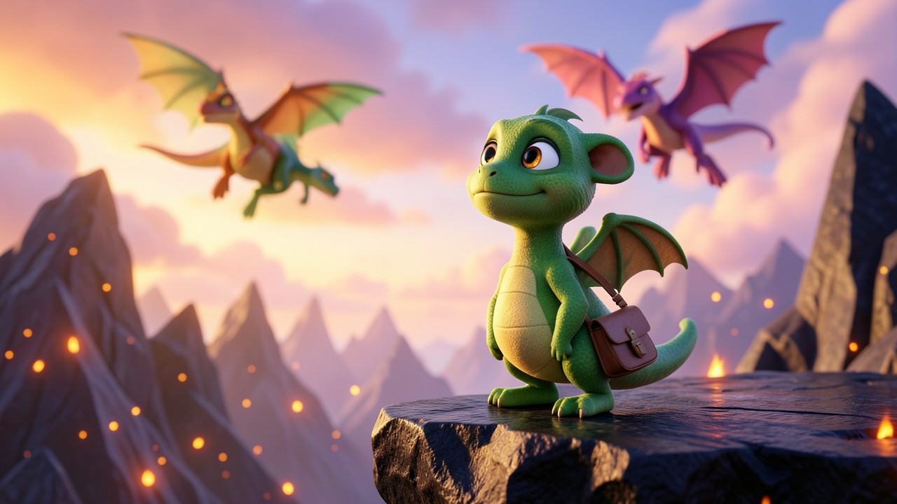 El Vuelo Silencioso de Brasa: El Dragón que Caminaba entre Nubes