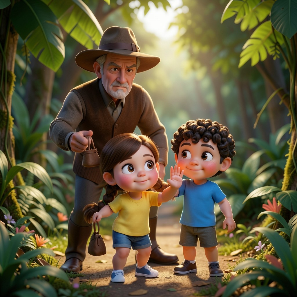 El Misterio de la Selva y la Comunicación Mágica - ilustración 1